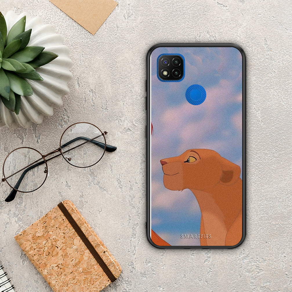 Lion Love 2 - Xiaomi Redmi 9C θήκη