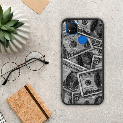 Money Dollars - Xiaomi Redmi 9C θήκη