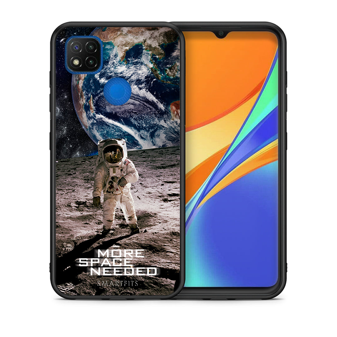 Θήκη Xiaomi Redmi 9C More Space από τη Smartfits με σχέδιο στο πίσω μέρος και μαύρο περίβλημα | Xiaomi Redmi 9C More Space case with colorful back and black bezels
