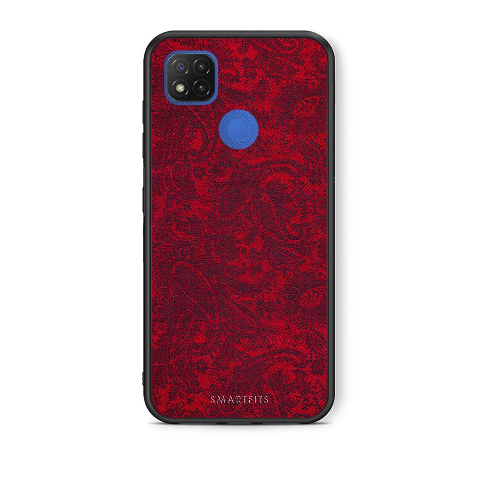 Θήκη Xiaomi Redmi 9C Paisley Cashmere από τη Smartfits με σχέδιο στο πίσω μέρος και μαύρο περίβλημα | Xiaomi Redmi 9C Paisley Cashmere case with colorful back and black bezels