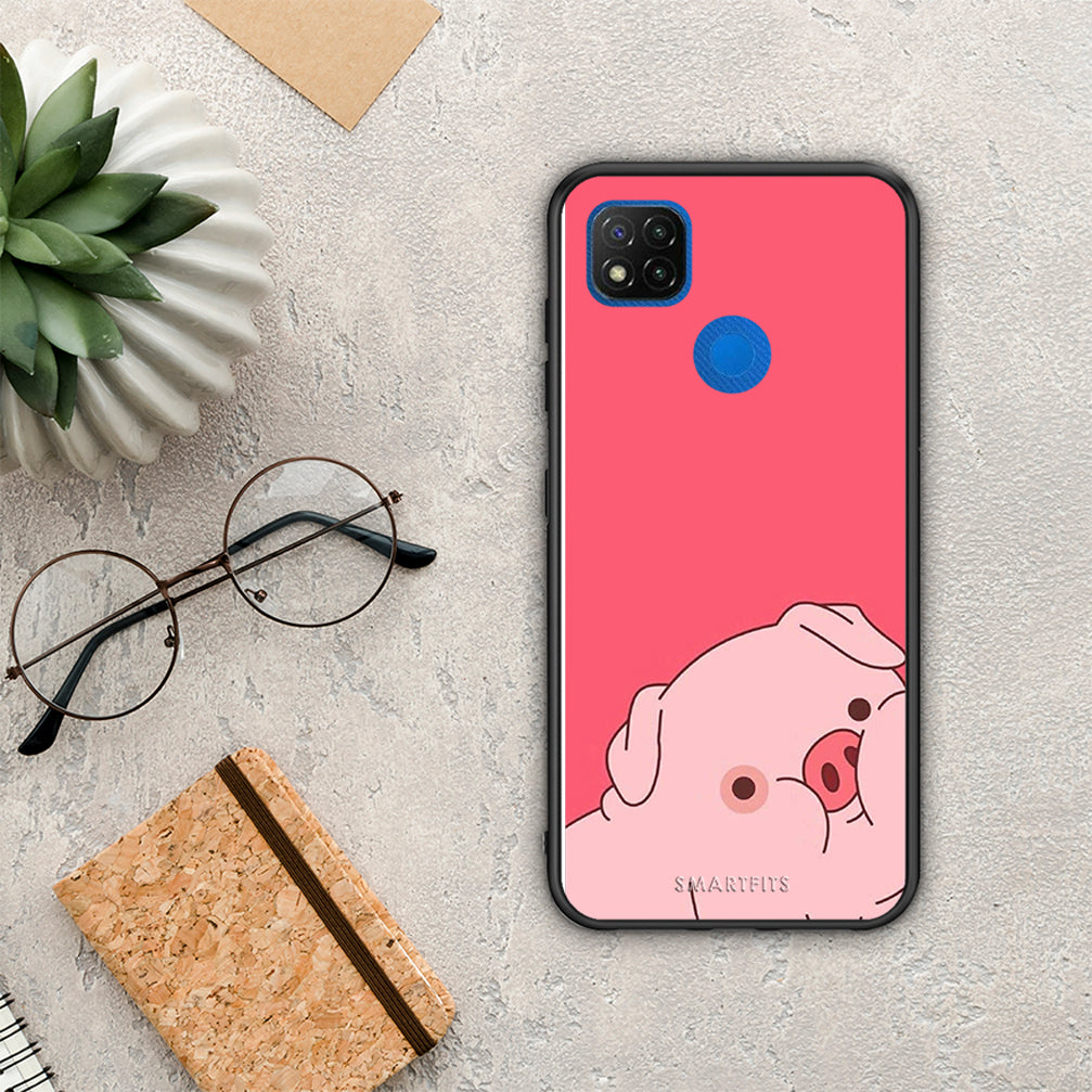 Pig Love 1 - Xiaomi Redmi 9C θήκη