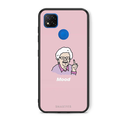 Θήκη Xiaomi Redmi 9C Mood PopArt από τη Smartfits με σχέδιο στο πίσω μέρος και μαύρο περίβλημα | Xiaomi Redmi 9C Mood PopArt case with colorful back and black bezels