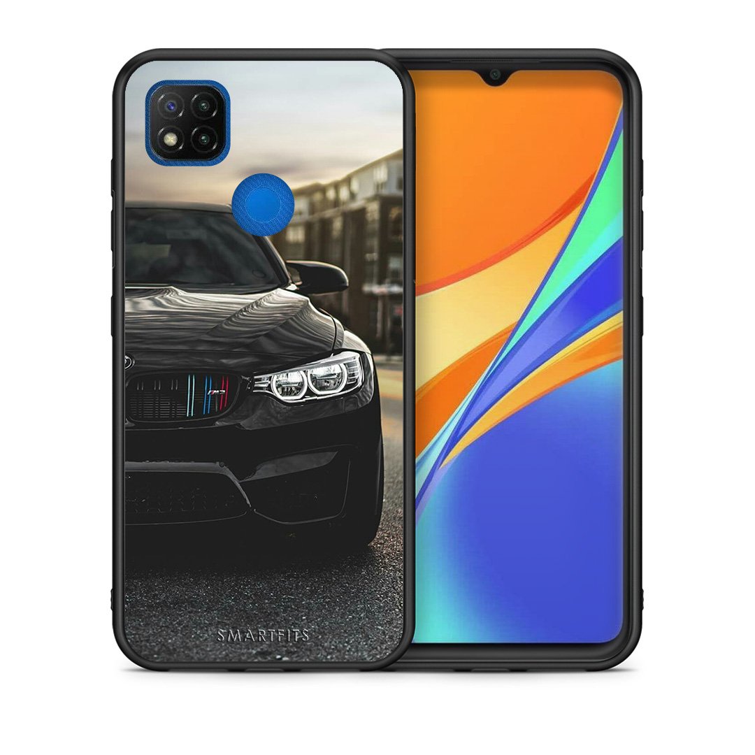 Θήκη Xiaomi Redmi 9C M3 Racing από τη Smartfits με σχέδιο στο πίσω μέρος και μαύρο περίβλημα | Xiaomi Redmi 9C M3 Racing case with colorful back and black bezels