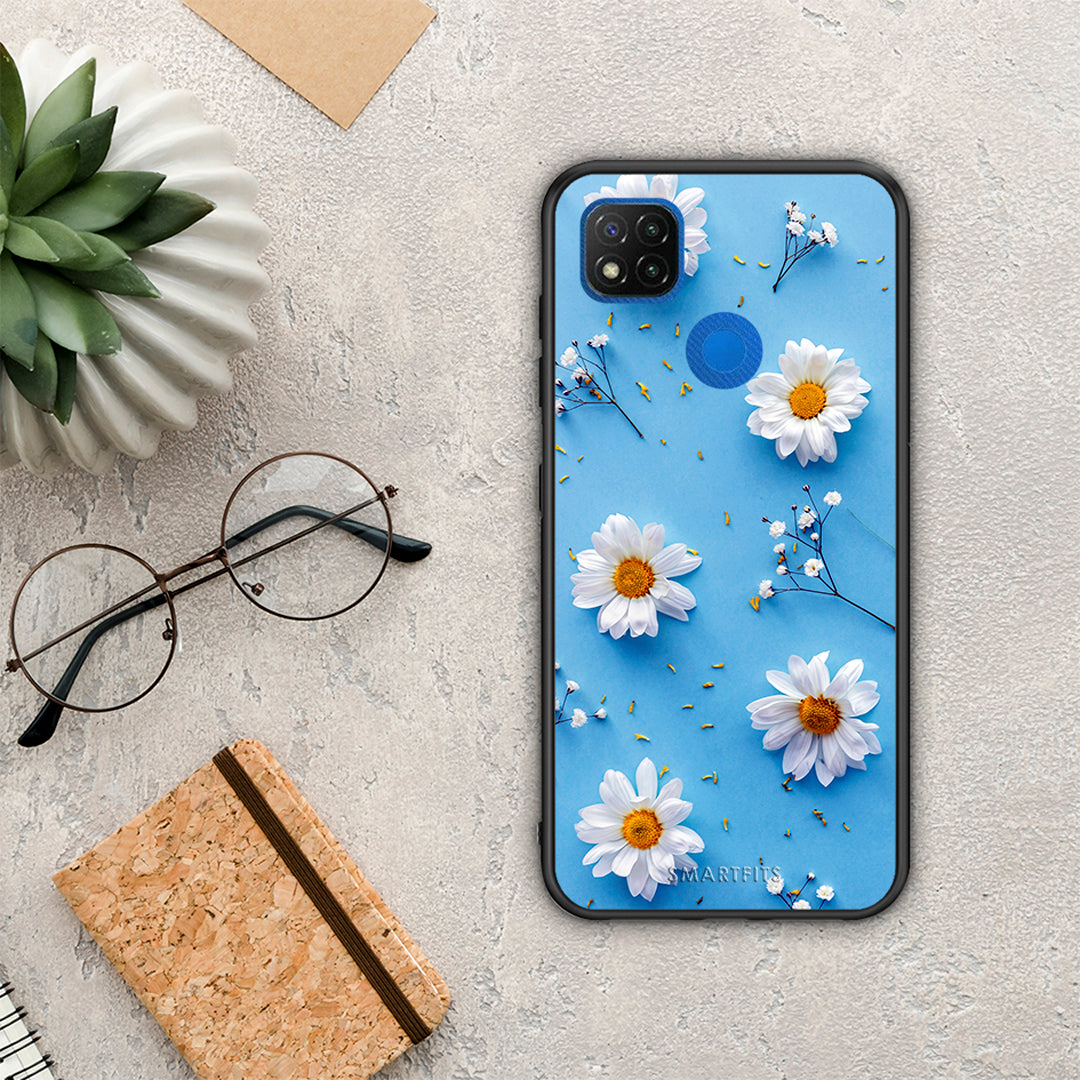 Real Daisies - Xiaomi Redmi 9C θήκη