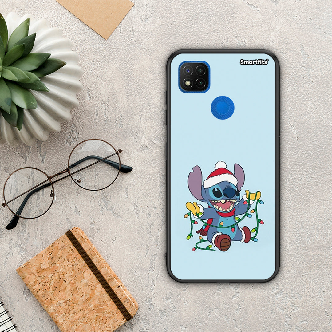 Santa Stich - Xiaomi Redmi 9C θήκη