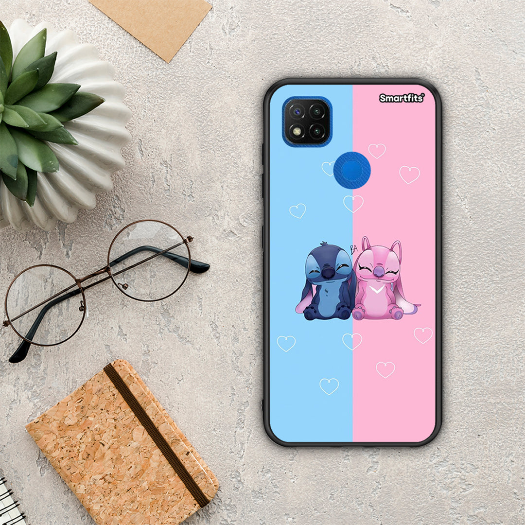 Stitch And Angel - Xiaomi Redmi 9C θήκη