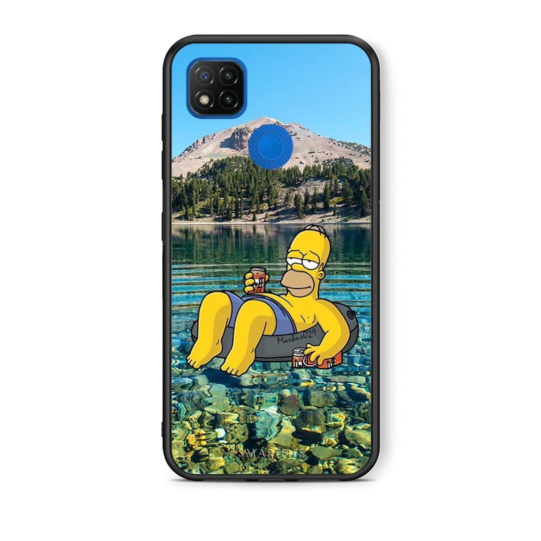 Θήκη Xiaomi Redmi 9C Summer Happiness από τη Smartfits με σχέδιο στο πίσω μέρος και μαύρο περίβλημα | Xiaomi Redmi 9C Summer Happiness case with colorful back and black bezels