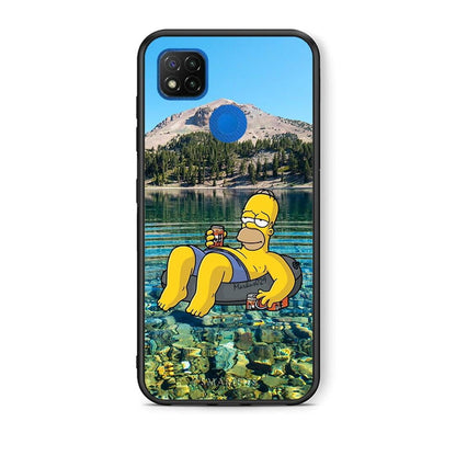 Θήκη Xiaomi Redmi 9C Summer Happiness από τη Smartfits με σχέδιο στο πίσω μέρος και μαύρο περίβλημα | Xiaomi Redmi 9C Summer Happiness case with colorful back and black bezels