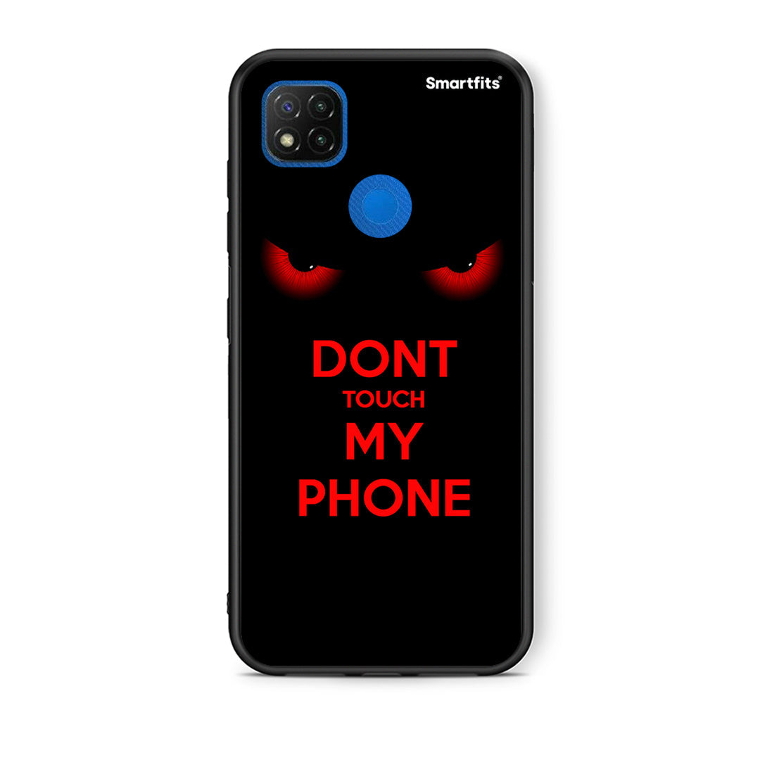 Θήκη Xiaomi Redmi 9C Touch My Phone από τη Smartfits με σχέδιο στο πίσω μέρος και μαύρο περίβλημα | Xiaomi Redmi 9C Touch My Phone case with colorful back and black bezels