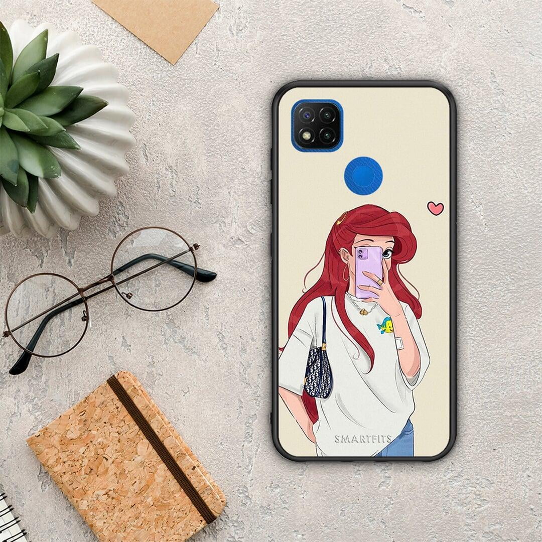 Walking Mermaid - Xiaomi Redmi 9C θήκη