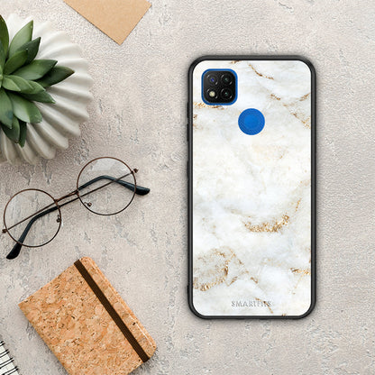 White Gold Marble - Xiaomi Redmi 9C θήκη