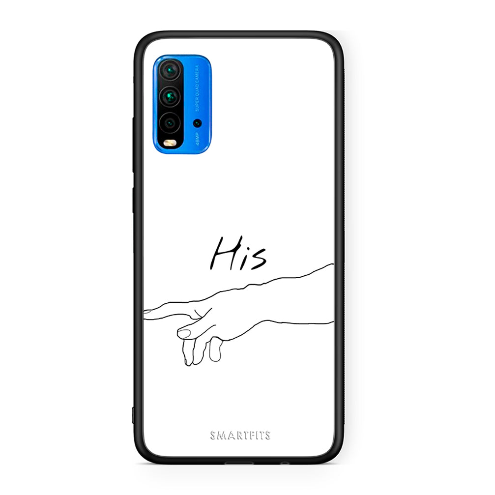 Xiaomi Redmi 9T Aeshetic Love 2 Θήκη Αγίου Βαλεντίνου από τη Smartfits με σχέδιο στο πίσω μέρος και μαύρο περίβλημα | Smartphone case with colorful back and black bezels by Smartfits