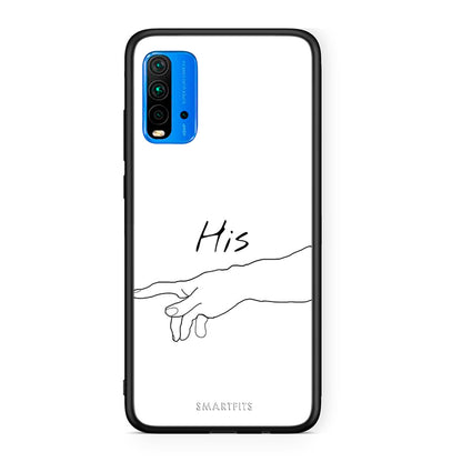 Xiaomi Redmi 9T Aeshetic Love 2 Θήκη Αγίου Βαλεντίνου από τη Smartfits με σχέδιο στο πίσω μέρος και μαύρο περίβλημα | Smartphone case with colorful back and black bezels by Smartfits