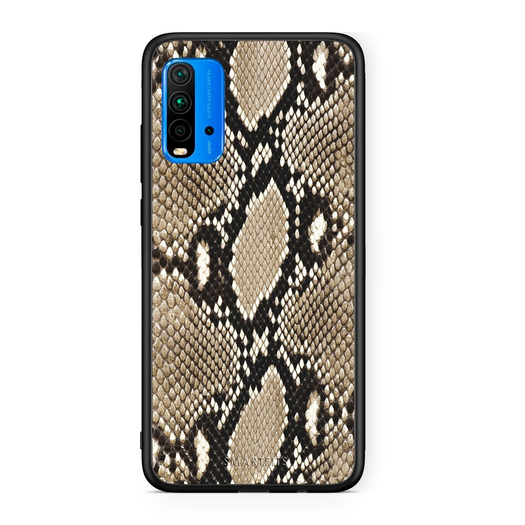 23 - Xiaomi Poco M3 Fashion Snake Animal case, cover, bumper