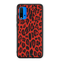 Thumbnail for 4 - Xiaomi Redmi 9T Red Leopard Animal case, cover, bumper