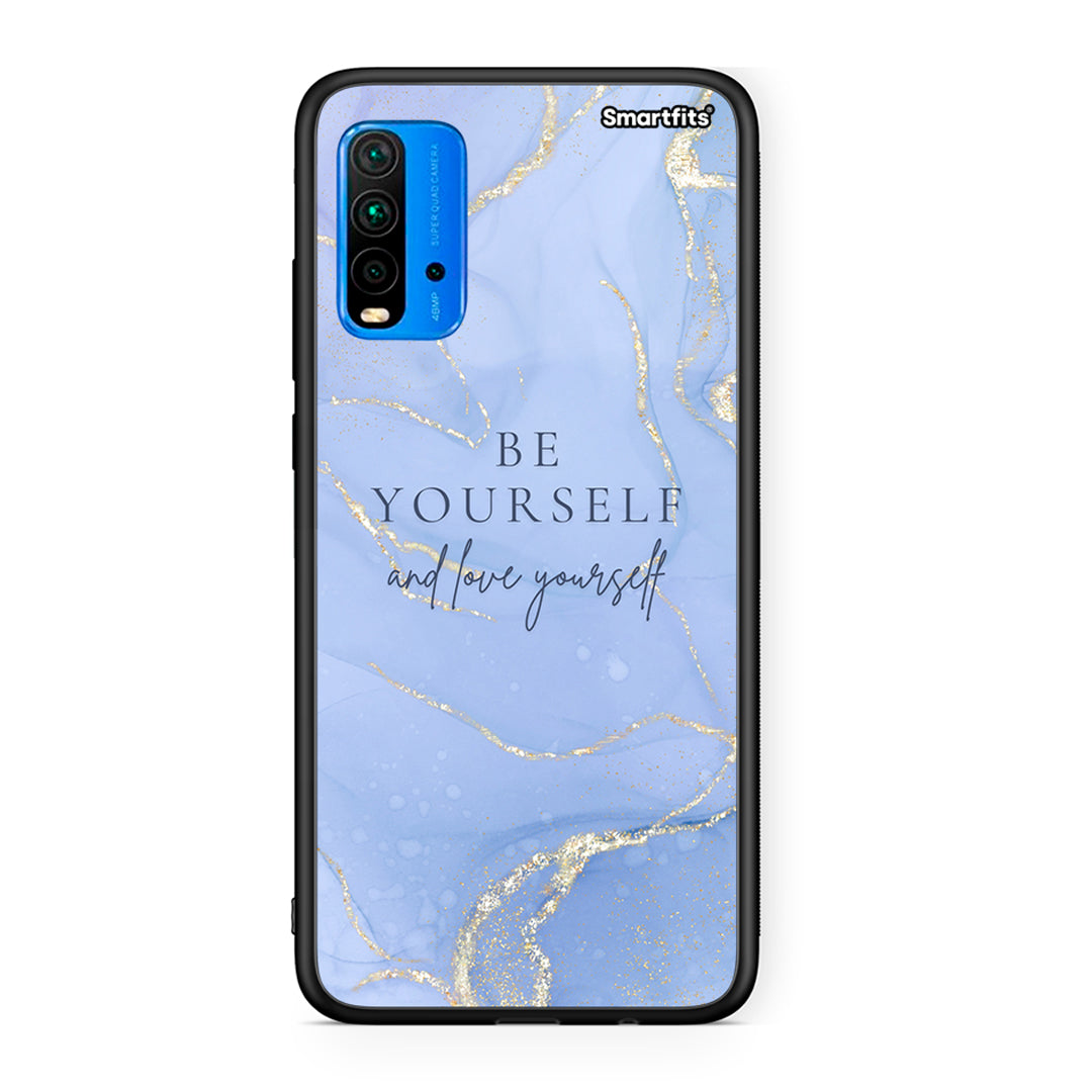 Xiaomi Poco M3 Be Yourself θήκη από τη Smartfits με σχέδιο στο πίσω μέρος και μαύρο περίβλημα | Smartphone case with colorful back and black bezels by Smartfits