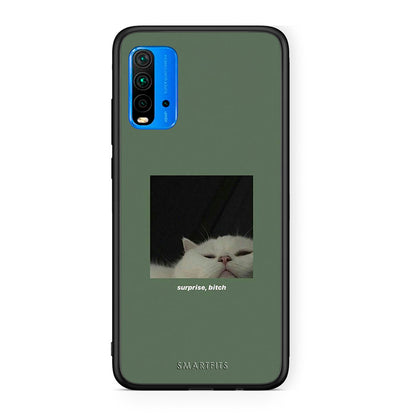 Xiaomi Redmi 9T Bitch Surprise θήκη από τη Smartfits με σχέδιο στο πίσω μέρος και μαύρο περίβλημα | Smartphone case with colorful back and black bezels by Smartfits