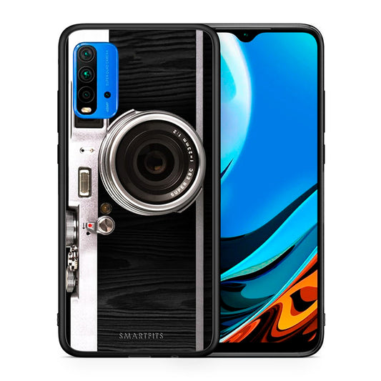 Θήκη Xiaomi Redmi 9T Emily In Paris από τη Smartfits με σχέδιο στο πίσω μέρος και μαύρο περίβλημα | Xiaomi Redmi 9T Emily In Paris case with colorful back and black bezels