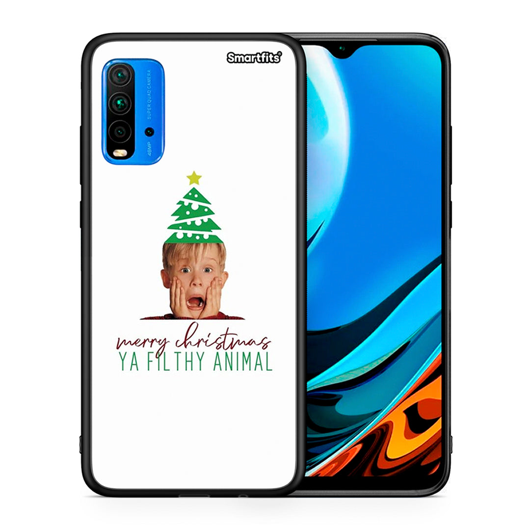 Θήκη Xiaomi Redmi 9T Filthy Animal από τη Smartfits με σχέδιο στο πίσω μέρος και μαύρο περίβλημα | Xiaomi Redmi 9T Filthy Animal case with colorful back and black bezels