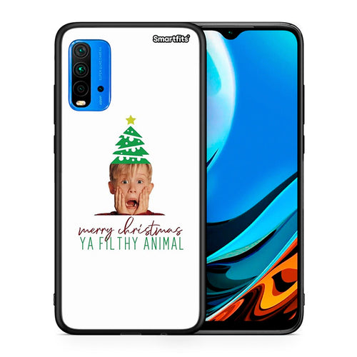 Θήκη Xiaomi Redmi 9T Filthy Animal από τη Smartfits με σχέδιο στο πίσω μέρος και μαύρο περίβλημα | Xiaomi Redmi 9T Filthy Animal case with colorful back and black bezels