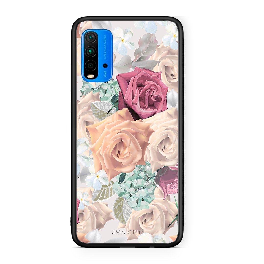 99 - Xiaomi Redmi 9T Bouquet Floral case, cover, bumper
