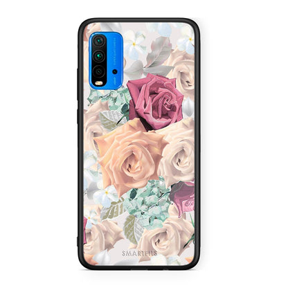 99 - Xiaomi Redmi 9T Bouquet Floral case, cover, bumper