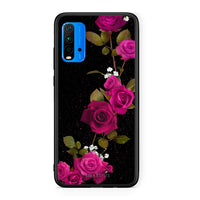 Thumbnail for 4 - Xiaomi Poco M3 Red Roses Flower case, cover, bumper