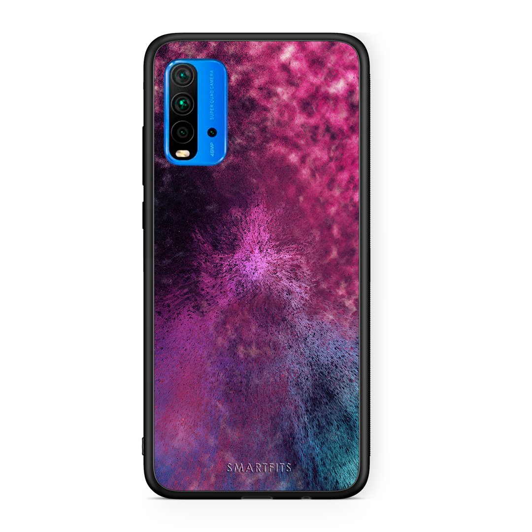 52 - Xiaomi Redmi 9T Aurora Galaxy case, cover, bumper