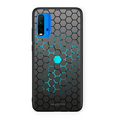 40 - Xiaomi Redmi 9T Hexagonal Geometric case, cover, bumper