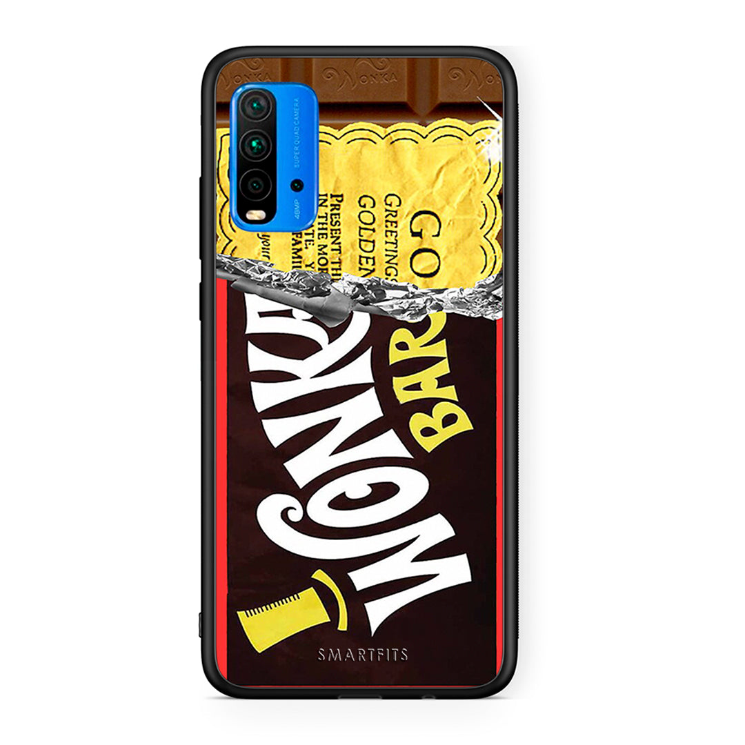 Xiaomi Poco M3 Golden Ticket θήκη από τη Smartfits με σχέδιο στο πίσω μέρος και μαύρο περίβλημα | Smartphone case with colorful back and black bezels by Smartfits