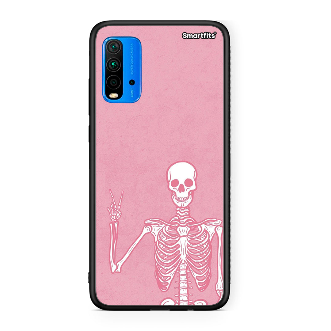 Xiaomi Poco M3 Halloween Motivation Θήκη από τη Smartfits με σχέδιο στο πίσω μέρος και μαύρο περίβλημα | Smartphone case with colorful back and black bezels by Smartfits