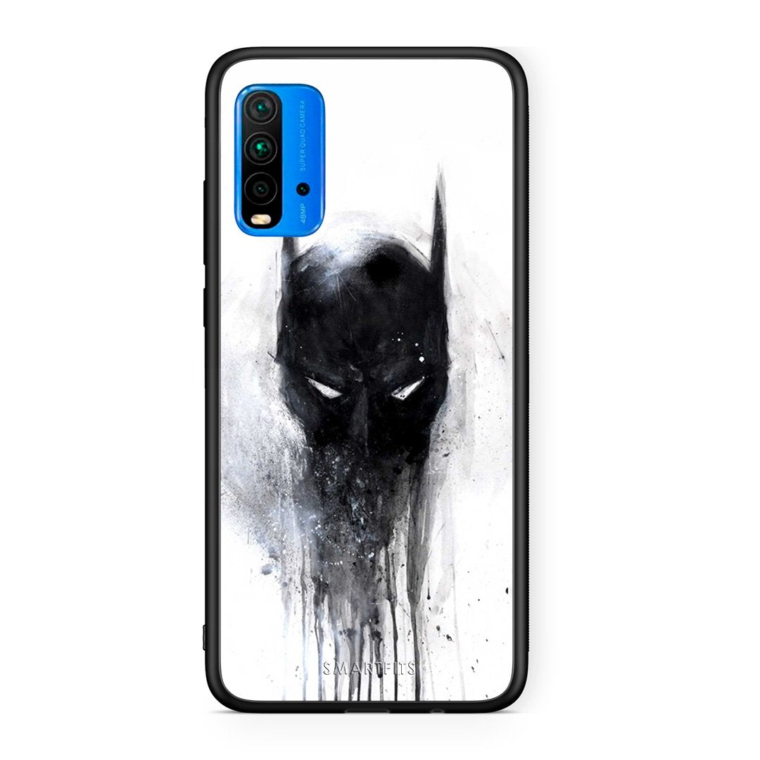 4 - Xiaomi Redmi 9T Paint Bat Hero case, cover, bumper