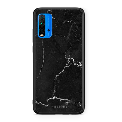 Xiaomi Poco M3 Marble Black θήκη από τη Smartfits με σχέδιο στο πίσω μέρος και μαύρο περίβλημα | Smartphone case with colorful back and black bezels by Smartfits