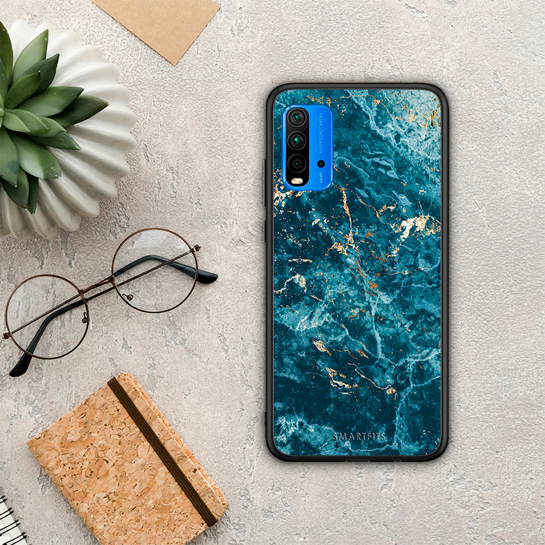 Marble Blue - Xiaomi Redmi 9T θήκη