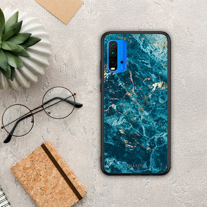 Marble Blue - Xiaomi Poco M3 θήκη