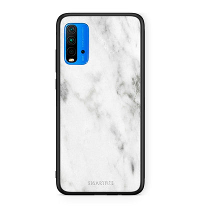 2 - Xiaomi Redmi 9T White marble case, cover, bumper