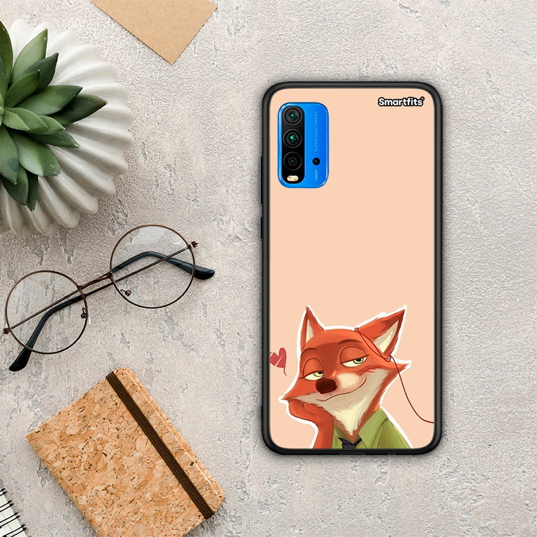 Nick Wilde And Judy Hopps Love 1 - Xiaomi Redmi 9T θήκη