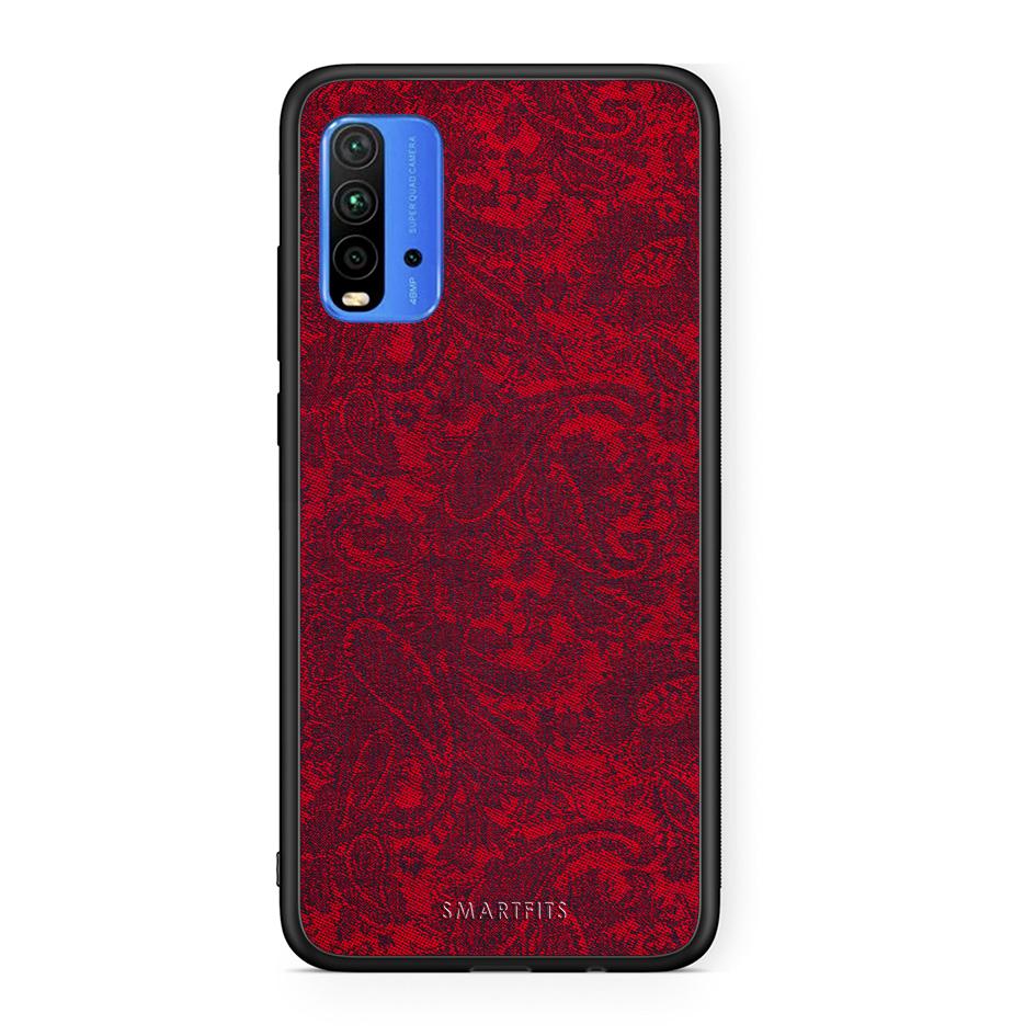 Xiaomi Redmi 9T Paisley Cashmere θήκη από τη Smartfits με σχέδιο στο πίσω μέρος και μαύρο περίβλημα | Smartphone case with colorful back and black bezels by Smartfits