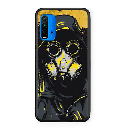 4 - Xiaomi Redmi 9T Mask PopArt case, cover, bumper