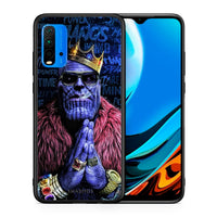 Thumbnail for Θήκη Xiaomi Poco M3 Thanos PopArt από τη Smartfits με σχέδιο στο πίσω μέρος και μαύρο περίβλημα | Xiaomi Poco M3 Thanos PopArt case with colorful back and black bezels