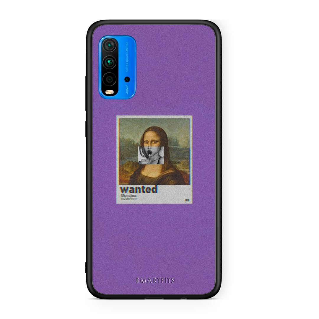 4 - Xiaomi Redmi 9T Monalisa Popart case, cover, bumper