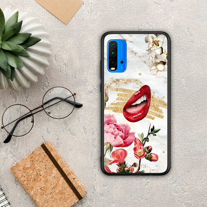 Red Lips - Xiaomi Redmi 9T θήκη