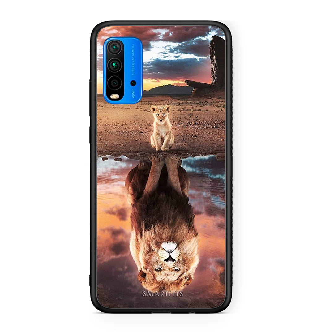 Xiaomi Redmi 9T Sunset Dreams Θήκη Αγίου Βαλεντίνου από τη Smartfits με σχέδιο στο πίσω μέρος και μαύρο περίβλημα | Smartphone case with colorful back and black bezels by Smartfits