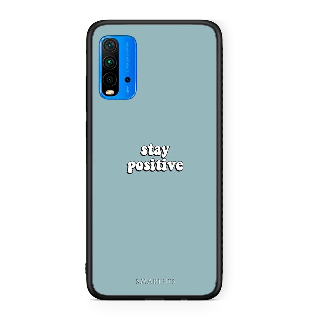 4 - Xiaomi Redmi 9T Positive Text case, cover, bumper
