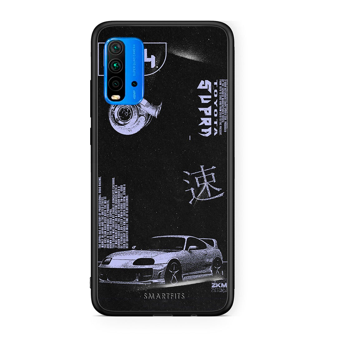 Xiaomi Poco M3 Tokyo Drift Θήκη Αγίου Βαλεντίνου από τη Smartfits με σχέδιο στο πίσω μέρος και μαύρο περίβλημα | Smartphone case with colorful back and black bezels by Smartfits