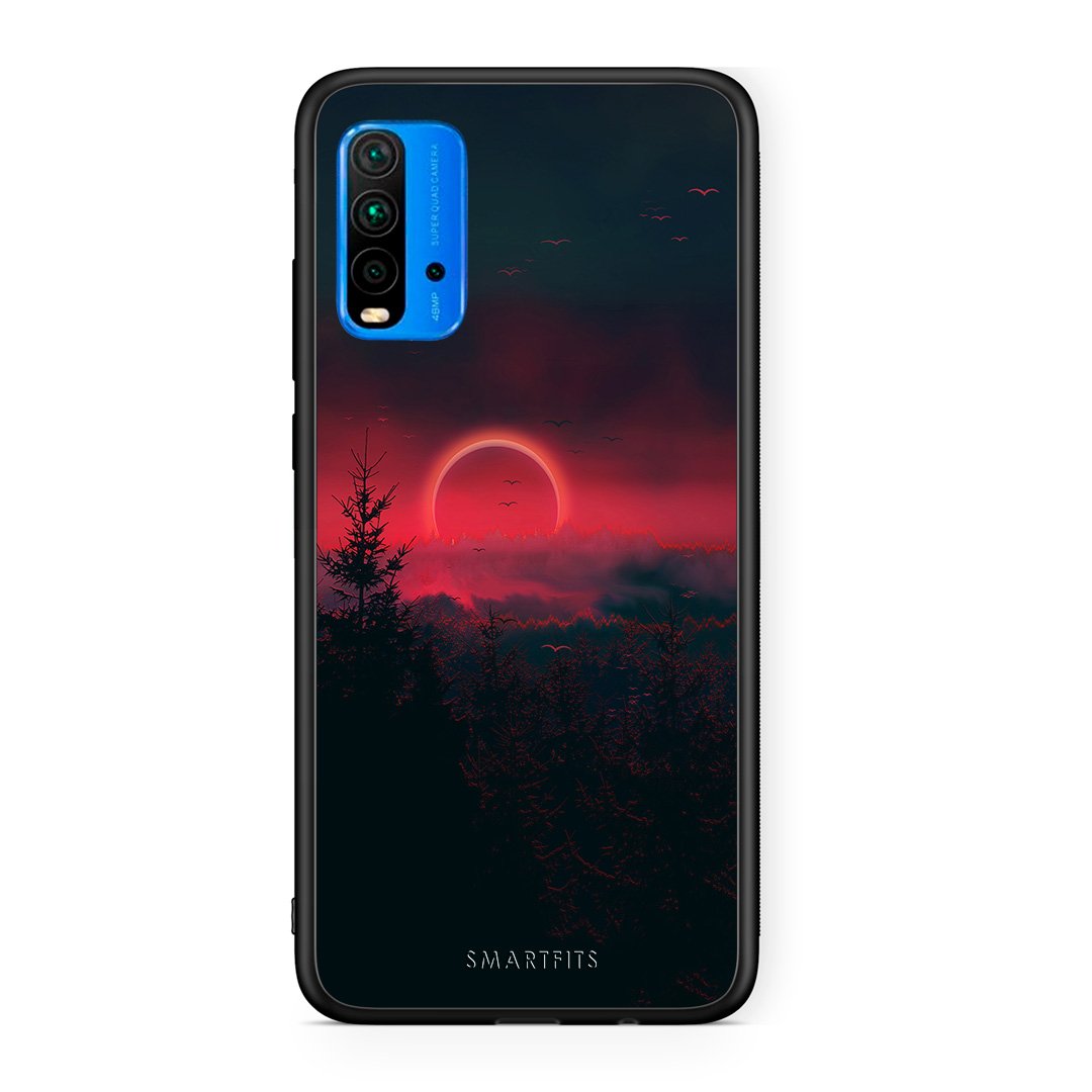 4 - Xiaomi Redmi 9T Sunset Tropic case, cover, bumper