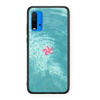 Thumbnail for Xiaomi Redmi 9T Water Flower Θήκη από τη Smartfits με σχέδιο στο πίσω μέρος και μαύρο περίβλημα | Smartphone case with colorful back and black bezels by Smartfits