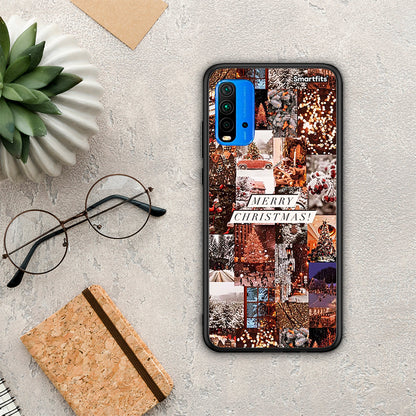 Xmas Collage - Xiaomi Redmi 9T θήκη