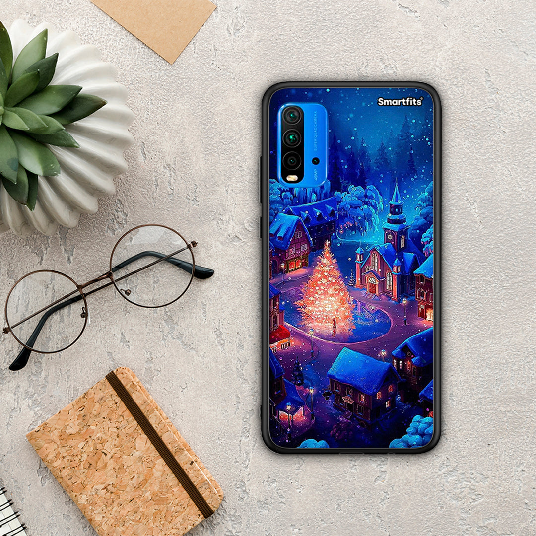 Xmas Village - Xiaomi Redmi 9T θήκη