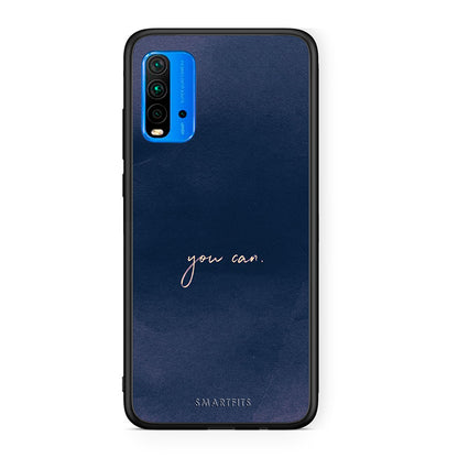 Xiaomi Redmi 9T You Can θήκη από τη Smartfits με σχέδιο στο πίσω μέρος και μαύρο περίβλημα | Smartphone case with colorful back and black bezels by Smartfits